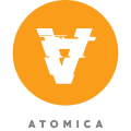 logo atomica new black